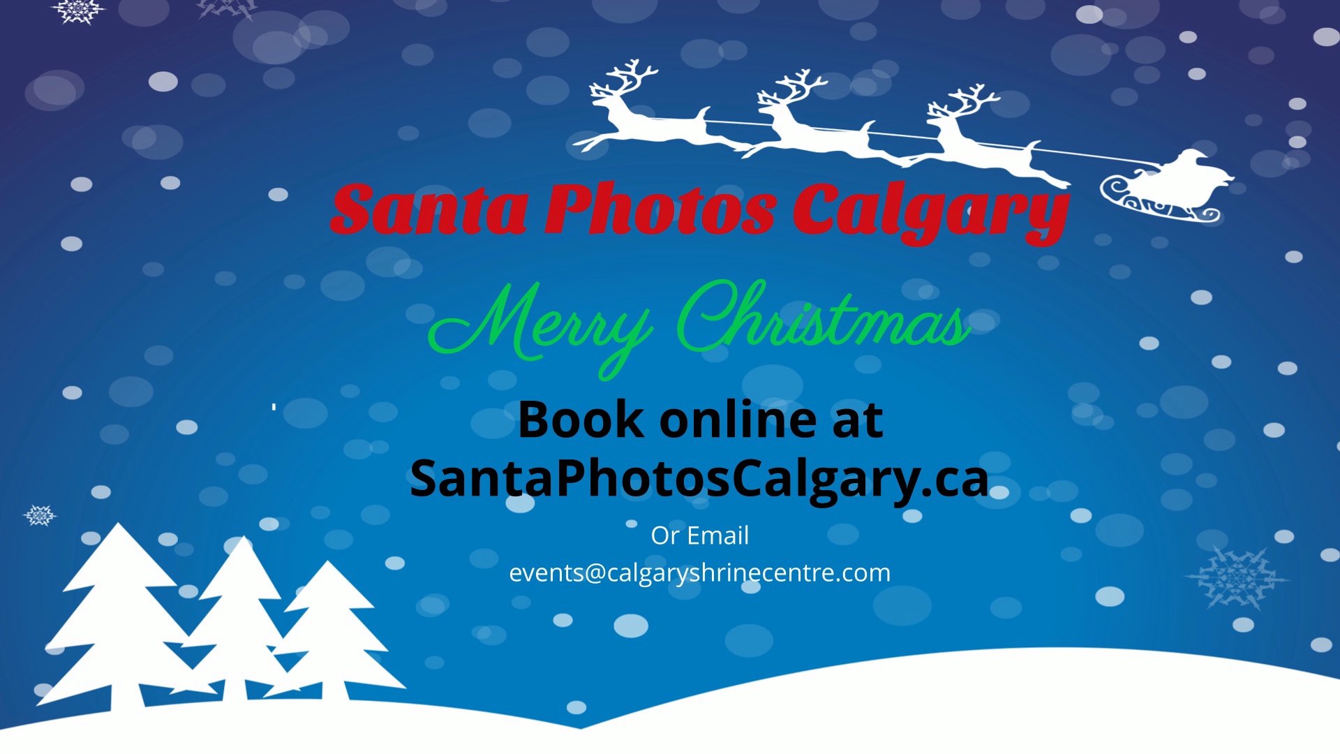 Santa Photos Calgary